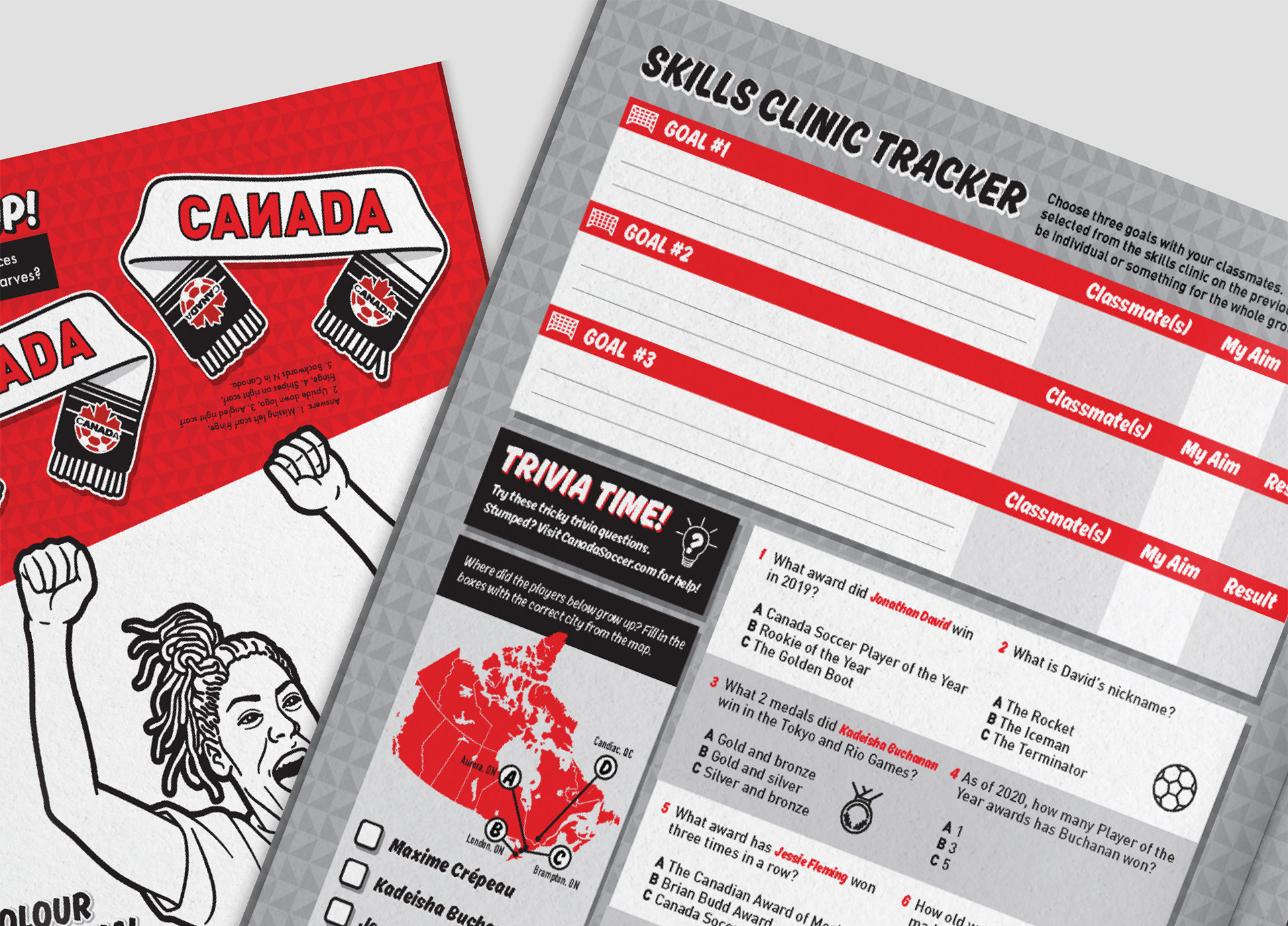 Canada soccer playbook activity highlights